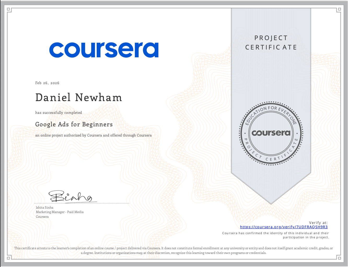Google Ads for Beginners